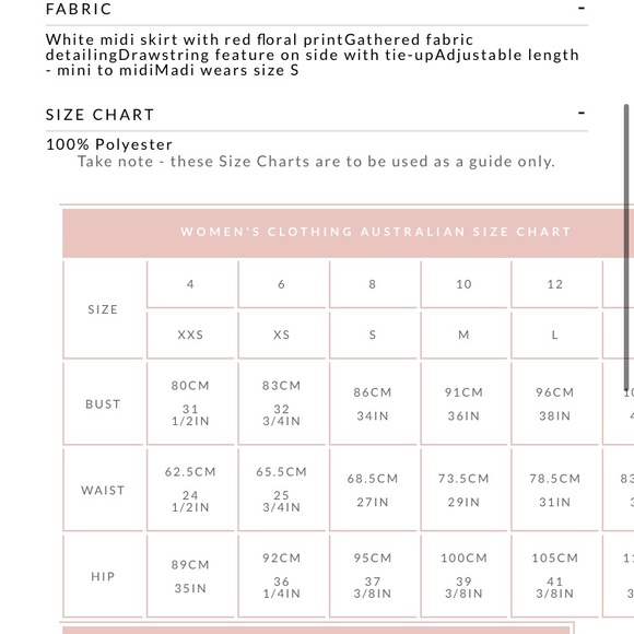 Tiger mist floral skirt - Picture 4 of 5